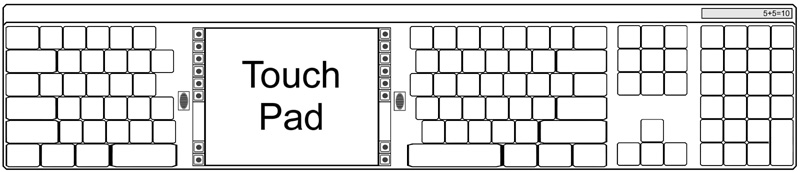 Centouch Patent Pending Keyboard www.centouch.com